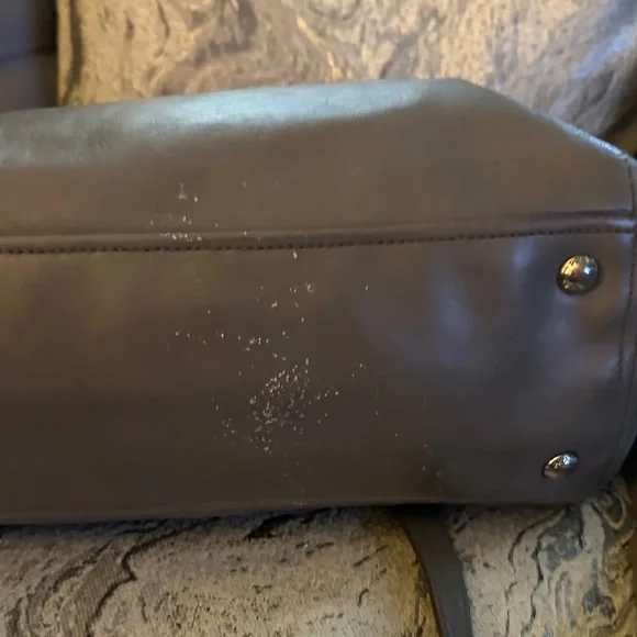 Prada Dark grey double zipper Prada bag. Two zip pockets. Offers are considered. - Picture 12 of 15